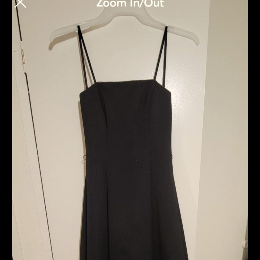 Urban girl nites Black dress.